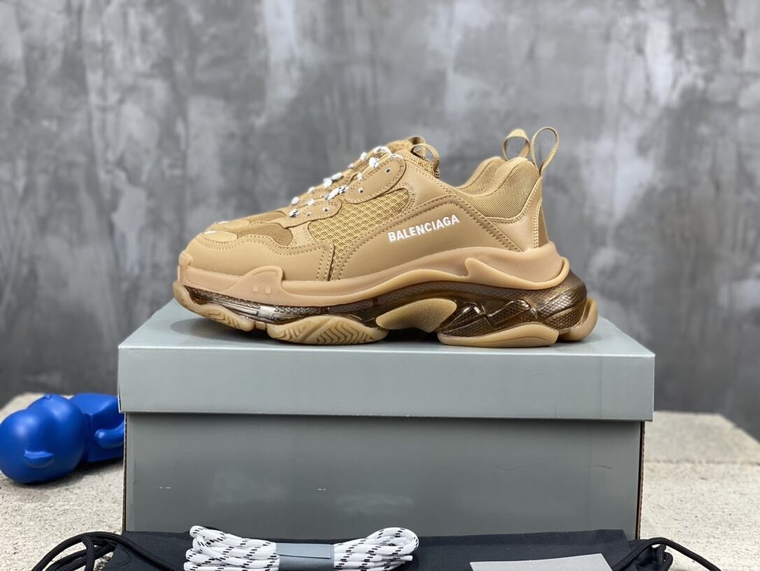 Balenciaga Women's Triple S Clear Sole Sneaker
