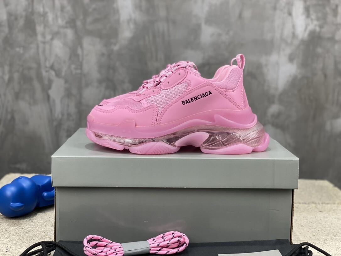 Balenciaga Women's Triple S Clear Sole Sneaker