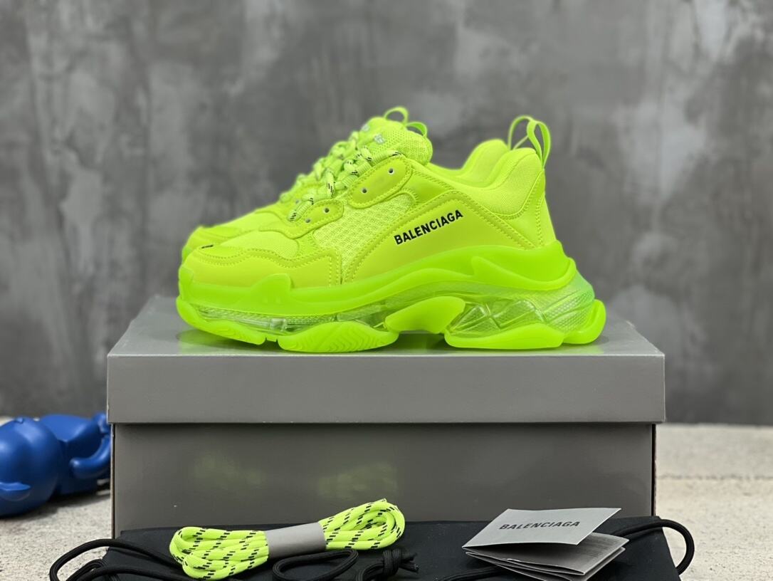 Balenciaga Women's Triple S Clear Sole Sneaker