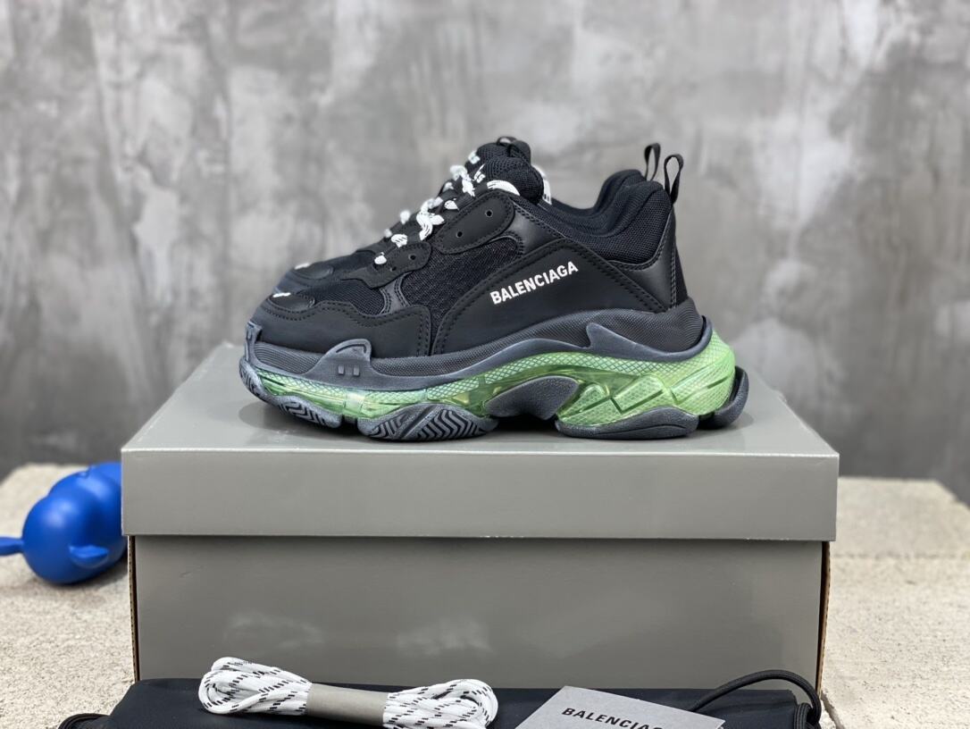 Balenciaga Women's Triple S Clear Sole Sneaker