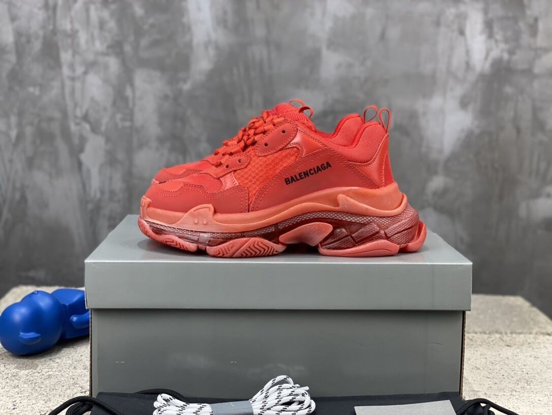 Balenciaga Women's Triple S Clear Sole Sneaker