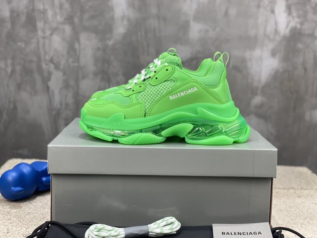 Balenciaga Women's Triple S Clear Sole Sneaker