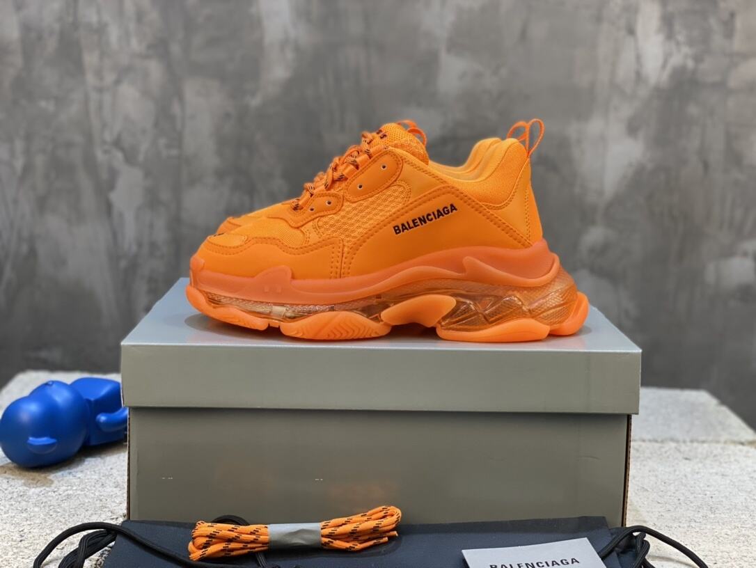 Balenciaga Women's Triple S Clear Sole Sneaker
