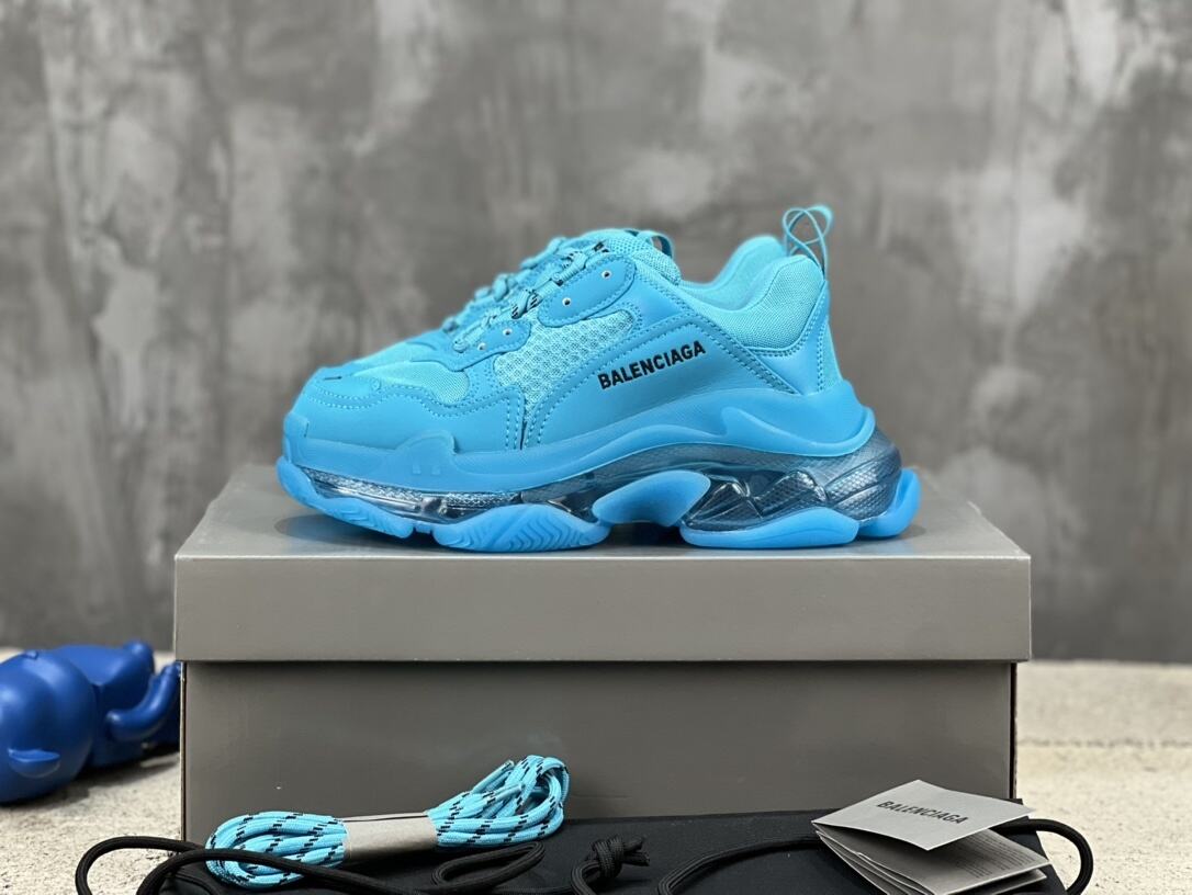 Balenciaga Women's Triple S Clear Sole Sneaker