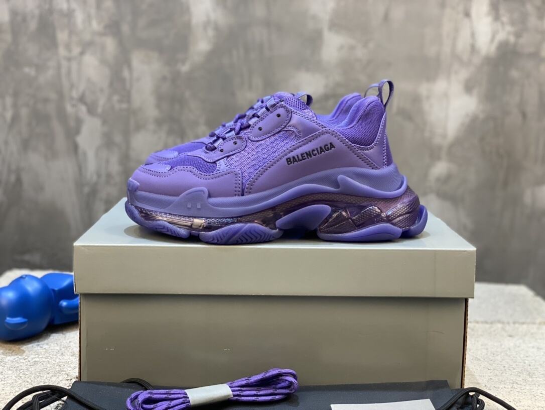Balenciaga Women's Triple S Clear Sole Sneaker